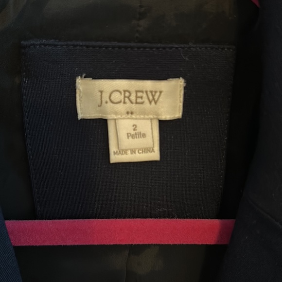 Navy Blue Jcrew Blazer - Picture 2 of 5